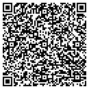 QR code with G & M Auto Trim Service contacts