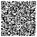 QR code with B B & T contacts