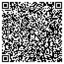 QR code with P & R Garden Center contacts