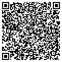 QR code with James John contacts