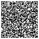 QR code with E and B Discounts contacts