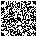 QR code with K M B Tile contacts