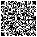 QR code with P JS Coins contacts
