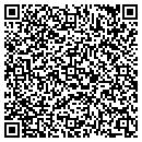 QR code with P J's Plumbing contacts
