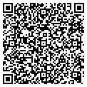 QR code with B B & T contacts
