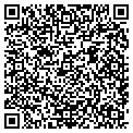 QR code with B B & T contacts