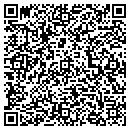 QR code with R JS Circle B contacts