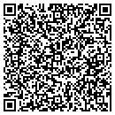 QR code with B & H Fabrics contacts