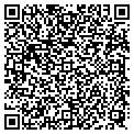 QR code with B B & T contacts