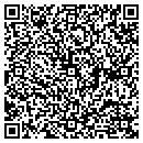QR code with P & W Construction contacts