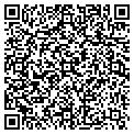 QR code with D & V Machine contacts