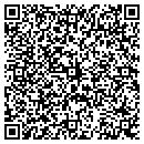 QR code with T & E Fabrics contacts