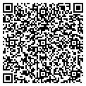 QR code with D & B contacts