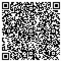 QR code with T & H Body Works contacts