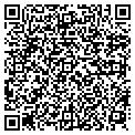 QR code with B B & T contacts