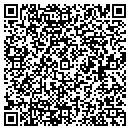 QR code with B & B Portable Toilets contacts