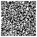 QR code with E & A Performance contacts