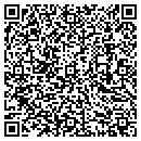 QR code with V & N Nail contacts