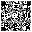 QR code with B B & T contacts