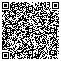 QR code with B B & T contacts
