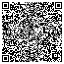 QR code with K & B Service contacts