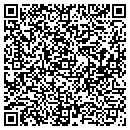 QR code with H & S Trimwork Inc contacts