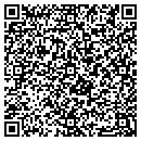 QR code with E B's Bar B Que contacts