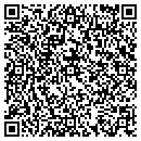 QR code with P & R Masonry contacts