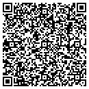 QR code with P & W Trucking contacts