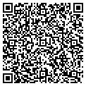 QR code with K & B Farms contacts