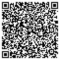 QR code with K & K Hair contacts