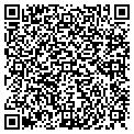 QR code with B B & T contacts