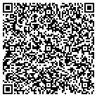 QR code with J & B Mobile Home Service contacts