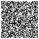 QR code with B&M Storage contacts