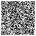 QR code with D & L Concrete contacts