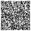 QR code with R C Mowing contacts