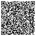 QR code with B B & T contacts
