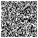 QR code with K T Express contacts