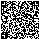 QR code with P and C Backstrom contacts