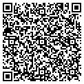 QR code with H & R Bock contacts
