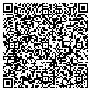 QR code with N & J Vending contacts