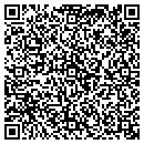 QR code with B & E Excavating contacts