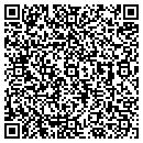 QR code with K B & O Farm contacts