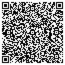 QR code with B & J Saloon contacts
