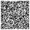 QR code with P M Service contacts