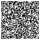 QR code with B J's Striping contacts