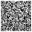 QR code with H E Everson contacts