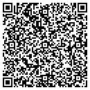 QR code with B Herbel MD contacts
