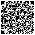QR code with B H G Inc contacts