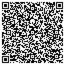 QR code with B & B Mfg Co contacts